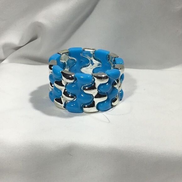 Expandable Geometric Beaded Bracelet (UC3) - Picture 2 of 7